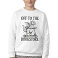 Off To The Bookstore Reading Bookworm Youth Crewneck Sweatshirt Off To The Bookstore Reading Bookworm Youth Crewneck Sweatshirt