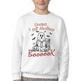 Oops I Got Another Book Boo Ghost Read Book Youth Crewneck Sweatshirt