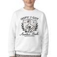 OOPS I GOT Another Book Design Youth Crewneck Sweatshirt OOPS I GOT Another Book Design Youth Crewneck Sweatshirt