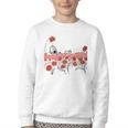Poppy Field Wizard Of Oz Cowardly Brave Lion Book Youth Crewneck Sweatshirt Poppy Field Wizard Of Oz Cowardly Brave Lion Book Youth Crewneck Sweatshirt