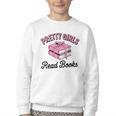 Pretty Girls Read Books Bookworm Book Lover Teacher Youth Crewneck Sweatshirt Pretty Girls Read Books Bookworm Book Lover Teacher Youth Crewneck Sweatshirt
