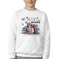 There Is No Such Thing As Too Many Books Reading Librarian Youth Crewneck Sweatshirt There Is No Such Thing As Too Many Books Reading Librarian Youth Crewneck Sweatshirt