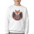 I Read Banned Books Sly Fox Reading Books Youth Crewneck Sweatshirt I Read Banned Books Sly Fox Reading Books Youth Crewneck Sweatshirt