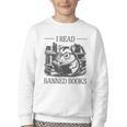 I Read Banned Books Youth Crewneck Sweatshirt