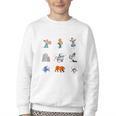 Read Book Characters I Can Do Hard Things Back To School Youth Crewneck Sweatshirt Read Book Characters I Can Do Hard Things Back To School Youth Crewneck Sweatshirt