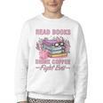 Read Books Drink Coffee Fight Evil Book Coffee Youth Crewneck Sweatshirt Read Books Drink Coffee Fight Evil Book Coffee Youth Crewneck Sweatshirt