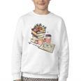 Read Books Drink Coffee For Women Youth Crewneck Sweatshirt Read Books Drink Coffee For Women Youth Crewneck Sweatshirt