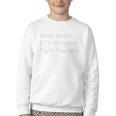 Read Books Lift Weights Fight Fascists Lovers Reading Premium Tri-Blend Youth Crewneck Sweatshirt