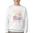 Read Books Be Weird Stay Feral Cat Youth Crewneck Sweatshirt Read Books Be Weird Stay Feral Cat Youth Crewneck Sweatshirt