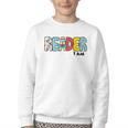Reader I Am Bookworm Librarian I Heart Read Book Lover Youth Crewneck Sweatshirt Reader I Am Bookworm Librarian I Heart Read Book Lover Youth Crewneck Sweatshirt