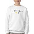 Reader Without a Book Is Tragedy Dragon Bookworm Youth Crewneck Sweatshirt