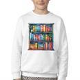 Reading And Bookcase Magic Book Premium Youth Crewneck Sweatshirt