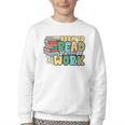Reading Born To Read Forced To Work Bookish Book Lover Youth Crewneck Sweatshirt Reading Born To Read Forced To Work Bookish Book Lover Youth Crewneck Sweatshirt