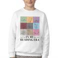In My Reading Era Bookish Book Lover Book Reader Youth Crewneck Sweatshirt