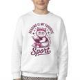 Reading Is My Favorite Sport Cat And Book Lover Women Youth Crewneck Sweatshirt Reading Is My Favorite Sport Cat And Book Lover Women Youth Crewneck Sweatshirt