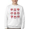 Reading Heart Book Valentines Day Teacher Women Girl Youth Crewneck Sweatshirt Reading Heart Book Valentines Day Teacher Women Girl Youth Crewneck Sweatshirt