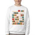 Reading Shirt There Is No Such Thing As Too Many Books Youth Crewneck Sweatshirt Reading Shirt There Is No Such Thing As Too Many Books Youth Crewneck Sweatshirt