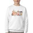 Reading Tea Coffee And Books Youth Crewneck Sweatshirt Reading Tea Coffee And Books Youth Crewneck Sweatshirt