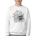 There's No Such Thing As Too Many Book Youth Crewneck Sweatshirt