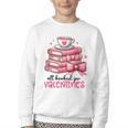 Retro Groovy Valentine Men Women Kid Tees By Emily All Booked For Valentines Book Reading Bookworm Nerdy Youth Crewneck Sweatshirt Retro Groovy Valentine Men Women Kid Tees By Emily All Booked For Valentines Book Reading Bookworm Nerdy Youth Crewneck Sweatshirt