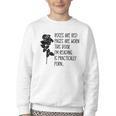 Roses Are Red Pages Are Worn Spicy Book Reading Smut Reader Youth Crewneck Sweatshirt Roses Are Red Pages Are Worn Spicy Book Reading Smut Reader Youth Crewneck Sweatshirt