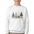 Seasons Readings Christmas Tree Book Lover Youth Crewneck Sweatshirt Seasons Readings Christmas Tree Book Lover Youth Crewneck Sweatshirt