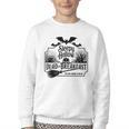 Sleepy Hollow Dead And Breakfast Please Book A Head Youth Crewneck Sweatshirt