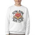 Slow Burn Book Club Romantasy Trope Smut Dark Romance Reader Youth Crewneck Sweatshirt Slow Burn Book Club Romantasy Trope Smut Dark Romance Reader Youth Crewneck Sweatshirt