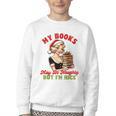 Smut Reader Christmas My Books May Be Naughty But I'm Nice Youth Crewneck Sweatshirt Smut Reader Christmas My Books May Be Naughty But I'm Nice Youth Crewneck Sweatshirt