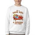 Smut Reader Be A Good Girl & Spread Those Pages Spicy Book Youth Crewneck Sweatshirt Smut Reader Be A Good Girl & Spread Those Pages Spicy Book Youth Crewneck Sweatshirt