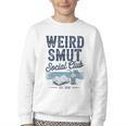 Spicy Romance Book Reader Fan Weird Smut Social Club Premium Tri-Blend Youth Crewneck Sweatshirt