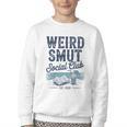 Spicy Romance Book Reader Fan Weird Smut Social Club Youth Crewneck Sweatshirt
