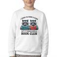 I Tried To Form Gang But It Turned Into A Book Club Reading Youth Crewneck Sweatshirt I Tried To Form Gang But It Turned Into A Book Club Reading Youth Crewneck Sweatshirt
