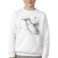 Tucson Festival Of Books TFOB 2010 Hummingbird Mascot Youth Crewneck Sweatshirt