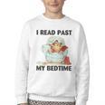 Vintage I Read Past My Bedtime Cute Sleeping Bear Book Lover Youth Crewneck Sweatshirt Vintage I Read Past My Bedtime Cute Sleeping Bear Book Lover Youth Crewneck Sweatshirt