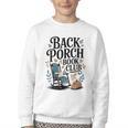 Vintage Reader Author Country Aesthetic Back Porch Book Club Youth Crewneck Sweatshirt Vintage Reader Author Country Aesthetic Back Porch Book Club Youth Crewneck Sweatshirt