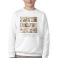 I Will Read Books Here And There I Will Read Books Anywhere Youth Crewneck Sweatshirt