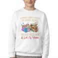 A Woman Cannot Survive On Books Alone She Needs Yarn Crochet Premium Tri-Blend Youth Crewneck Sweatshirt
