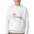 A Woman Cannot Survive On Books Alone She Also Needs Yarn Premium Youth Crewneck Sweatshirt