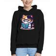 Adorable Book Lover Calico Cat With Reading Glasses Cute For Men Women Kids Graphic Youth Hoodie Adorable Book Lover Calico Cat With Reading Glasses Cute For Men Women Kids Graphic Youth Hoodie