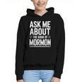 Ask Me About The Book Of Mormon Graphic Youth Hoodie