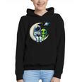 Astronaut Reading Book To Alien Shirt Moon Space Lover Kids Graphic Youth Hoodie Astronaut Reading Book To Alien Shirt Moon Space Lover Kids Graphic Youth Hoodie
