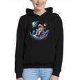 Astronaut Reading Book In Space Books Lover Bookworm Graphic Youth Hoodie Astronaut Reading Book In Space Books Lover Bookworm Graphic Youth Hoodie