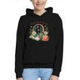 Audiobook Girlie Headphones Book Tea Love Graphic Youth Hoodie Audiobook Girlie Headphones Book Tea Love Graphic Youth Hoodie