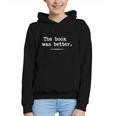 Author Typewriter The Book Was Better Graphic Youth Hoodie Author Typewriter The Book Was Better Graphic Youth Hoodie
