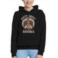 Batty About Books Reading Book Lover Men Women Distressed Graphic Youth Hoodie