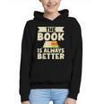 The Book Is Always Better Thriller Graphic Youth Hoodie