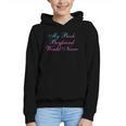 My Book Boyfriend Would Never Dark Romance Graphic Youth Hoodie