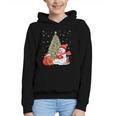 Book Christmas Tree Bookworm Gingerbread Man Snowman Reading Graphic Youth Hoodie Book Christmas Tree Bookworm Gingerbread Man Snowman Reading Graphic Youth Hoodie