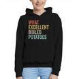 Book Lover Austen Literature What Excellent Boiled Potatoes Graphic Youth Hoodie